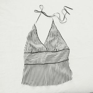 Silk Halter Tank Top